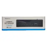 کیبورد با سیم وریتی مدل Verity V-KB6137