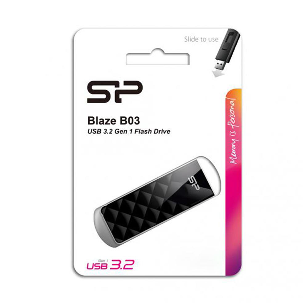 فلش سیلیکون پاور 32 گیگ مدل SP Blaze B03