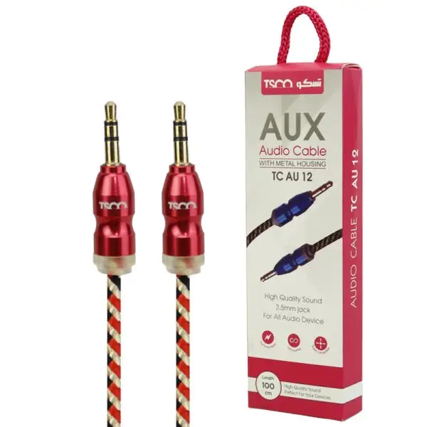 کابل صدا کنفی تسکو TSCO TC AU 12 AUX 1m