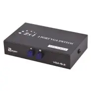 سوییچ 1 به 2 کلید دار ENZO VGA SWITCH 2PORT VG-215