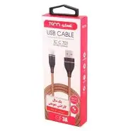کابل شارژ تایپ سی تسکو مدل TSCO TC C701
