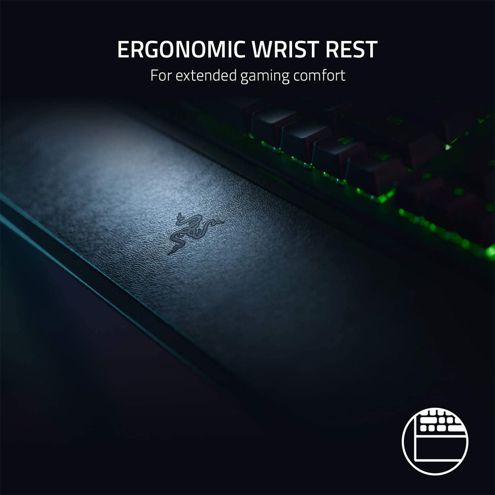 کیبورد مکانیکال گیمینگ ریزر RAZER BlackWidow V3 Yellow Switch