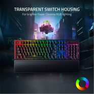کیبورد مکانیکال گیمینگ ریزر RAZER BlackWidow V3 Yellow Switch