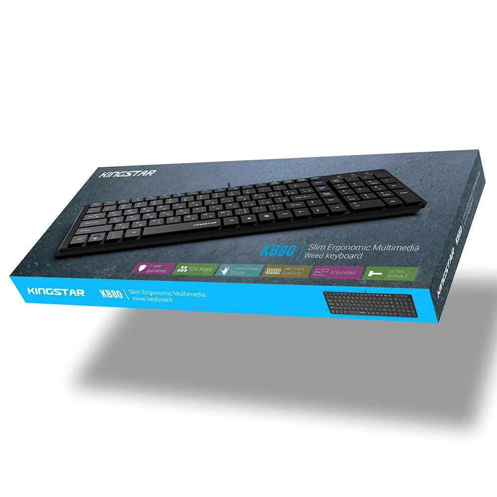 کیبورد کینگ استار مدل Kingstar KB80