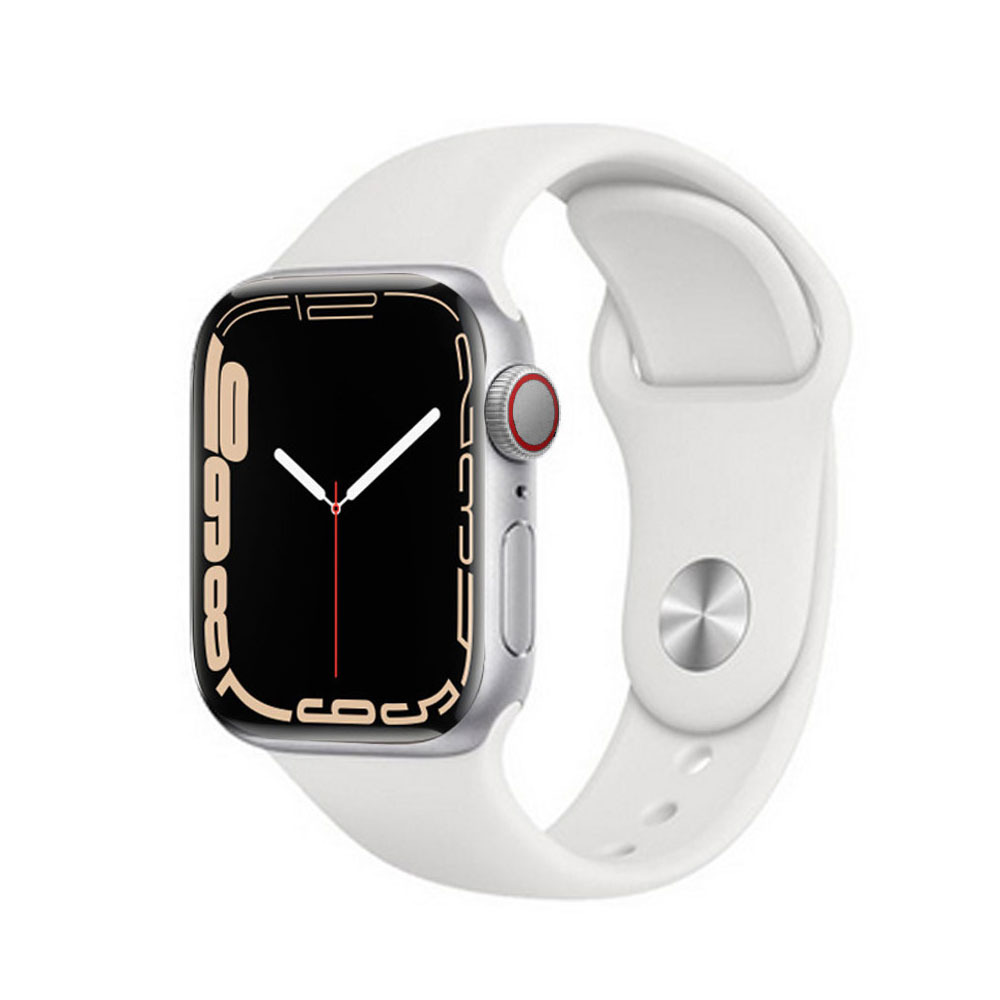 ساعت هوشمند اپل واچ SE سری 8 مدل Aluminum Case White Sport Band-40MM اورجینال