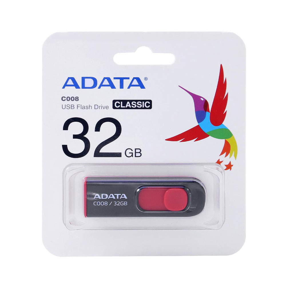 فلش Adata C008 CLASSIC USB 2.0 Flash Memory- 32GB