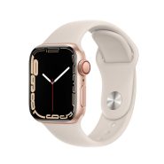 ساعت هوشمند اپل واچ SE سری 8 مدل Aluminum Case White Sport Band-44MM / اصلی