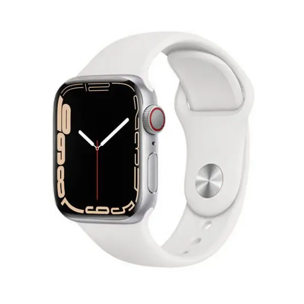ساعت هوشمند اپل واچ SE سری 8 مدل Silver Aluminum Case White Sport Band-44MM / نقره ای / اصلی