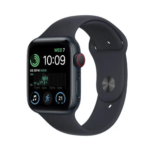 ساعت هوشمند اپل واچ SE سری 8 مدل Aluminum Case White Sport Band-40MM اورجینال