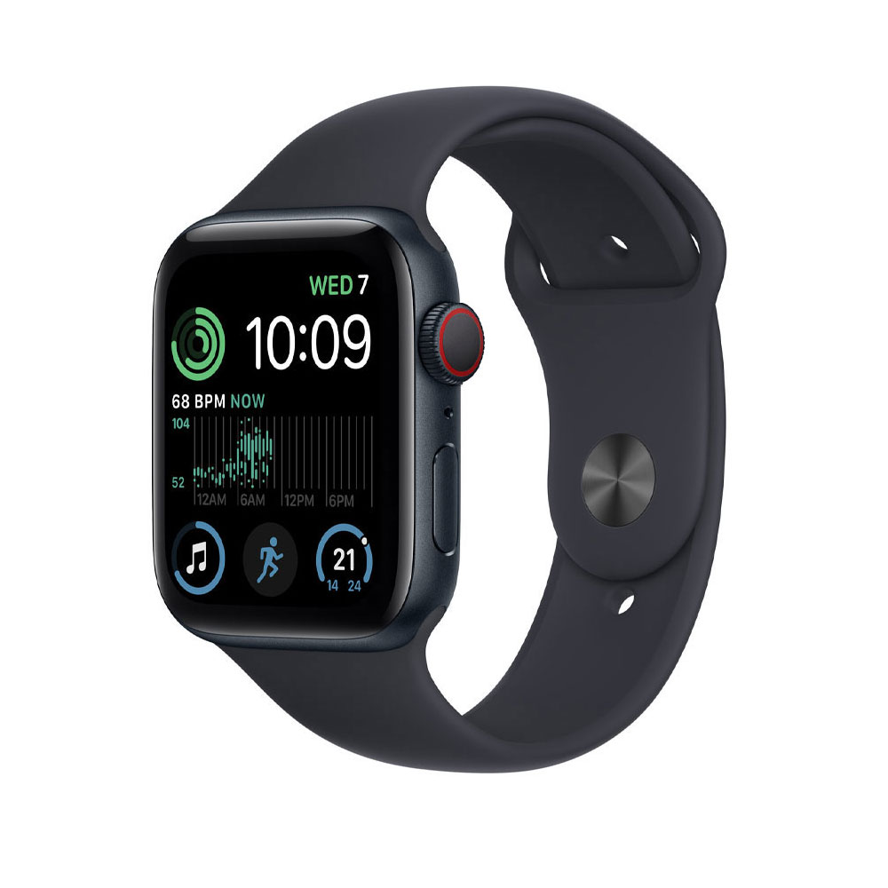 ساعت هوشمند اپل واچ SE سری 8 مدل Aluminum Case White Sport Band-40MM اورجینال