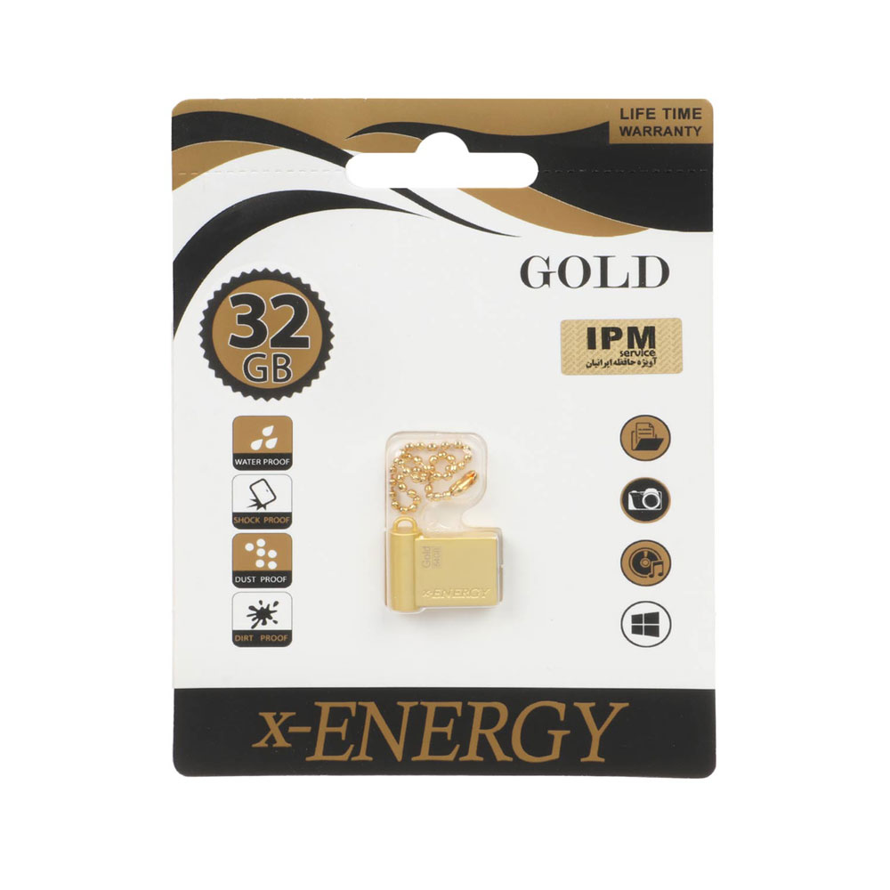 فلش مموری X-ENERGY Gold USB2.0 Flash Memory-32GB