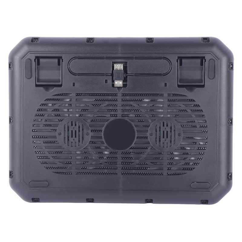 پایه خنک کننده لپ تاپ وزیر مدل M10B - مشکی ا COOLPAD : VAZIR M10B