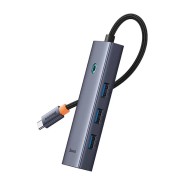 هاب USB 3.0 چهار پورت بیسوس مدل Flite B0005280A813-01