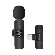 میکروفون یقه ای بی سیم گرین لاین GNSOLOWMICBK SOLO 3in1