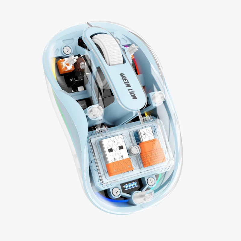 ماوس بی سیم تارتل گرین Green Wireless Turtle Mouse 2400DPI