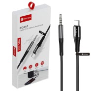 کابل تبدیل TYPE-C به AUX پرووان مدل PCA47 طول 1 متر
