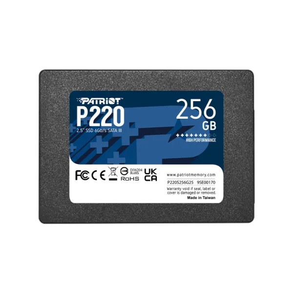 اس اس دی 256 گیگ پتریوت P220