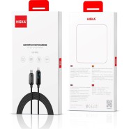 کابل شارژر تایپ سی هیسکا مدل HISKA LX-19 AC