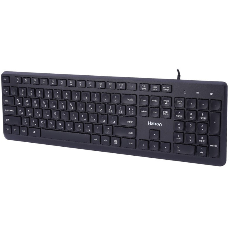 کیبورد سیم دار هترون HATRON HK190