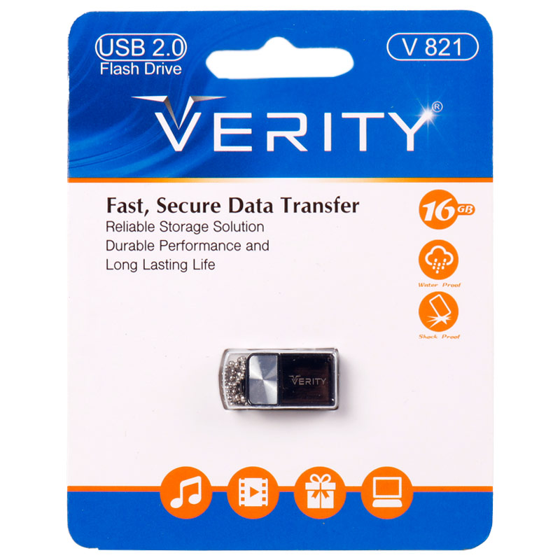 فلش مموری وریتی مدل V821 ظرفیت 16 گیگابایت