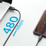 کابل انکر Powerline III – USB to Lightning طول ۹۰ سانتی متر – مدل A8812