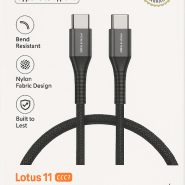 کابل شارژ 1 متری Type-C ریورسانگ مدل LOTUS 11 LCC1