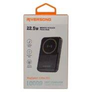 پاور بانک 10000 میلی‌آمپر ساعت Riversong مدل MagSpeed 10 PRO PB15