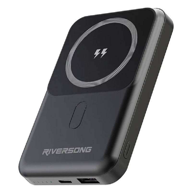 پاور بانک 10000میلی‌آمپر ساعت ریورسانگ Riversong MagSpeed 10 PRO PB15