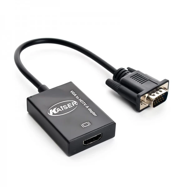 تبدیل HDMI TO VGA کنسولی KAISER مدل K-623
