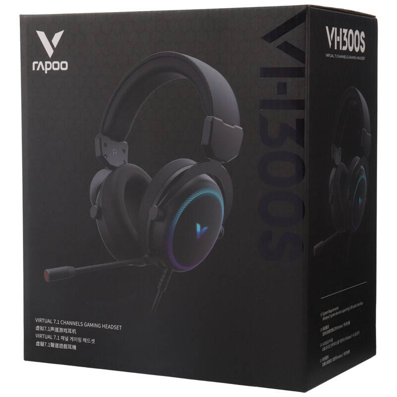 Rapoo VH300s Virtual 7.1 Channel RGB Wired Gaming Headset