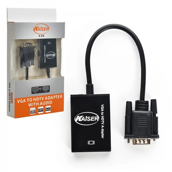 تبدیل HDMI TO VGA کنسولی KAISER