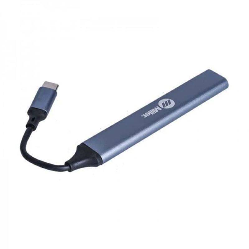 هاب 4 پورت USB 3.0 پورتز مدل miller930