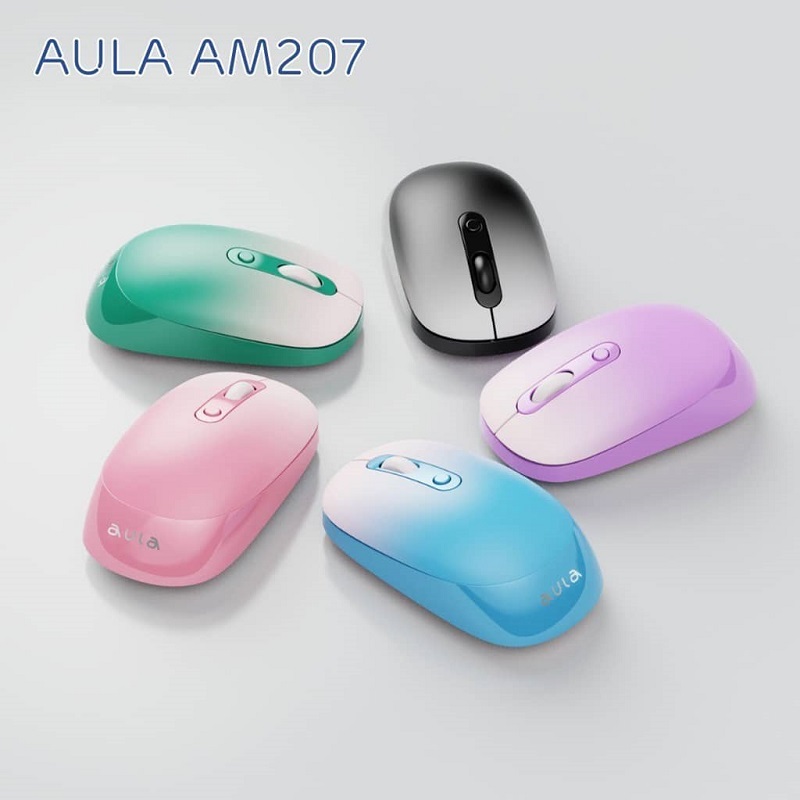 AULA AM207 WIRELESS MOUSE USB 2.4GHz 1600DPI 4 Buttons