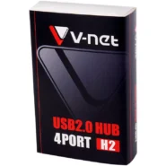 هاب 4 پورت USB2.0 وی نت مدل V-HUAMH204