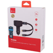 شارژر فندکی فست شارژ ProOne PCG26 3A PD 30W
