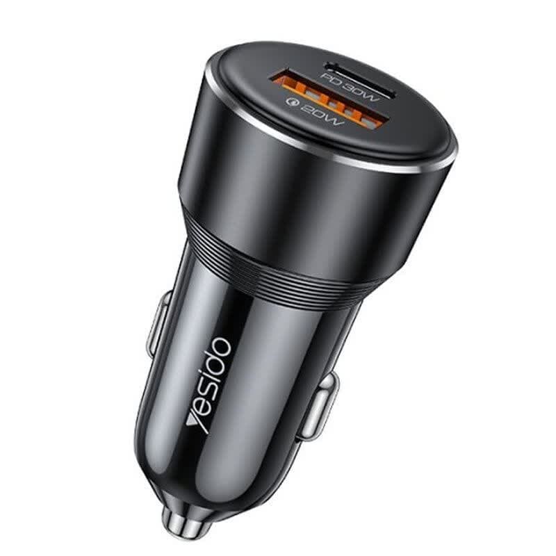 شارژر فندکی 30 وات یسیدو YESIDO Y64