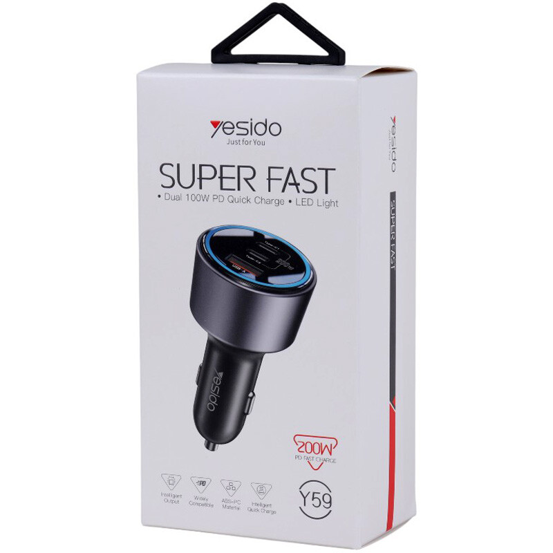 Yesido Y59 100W Car Fast Charger