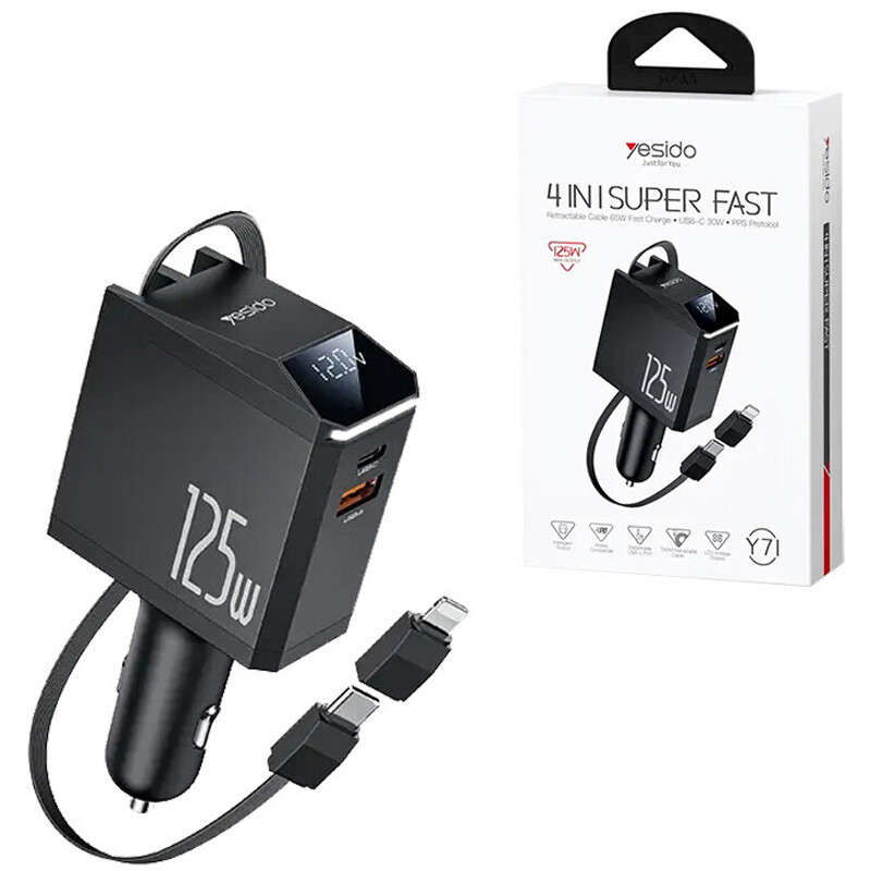Yesido Y71 65W Fast Car Charger