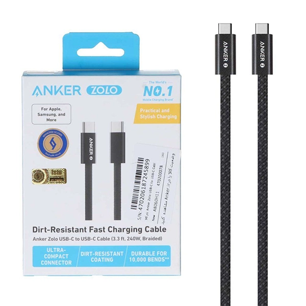 کابل شارژ Type-c به Type-c انکر مدل A8060H11 Anker