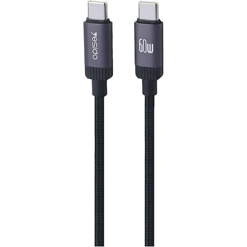Yesido CA204 Type-C To Type-C 60W 1m Fast Charging Cable