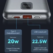Yesido YP46 QC3.0 PD 22.5W 10000MAH POWER BANK