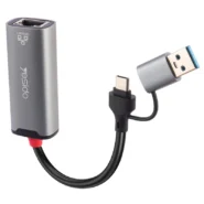 تبدیل Type-C /USB3.0 به LAN یسیدو HB26