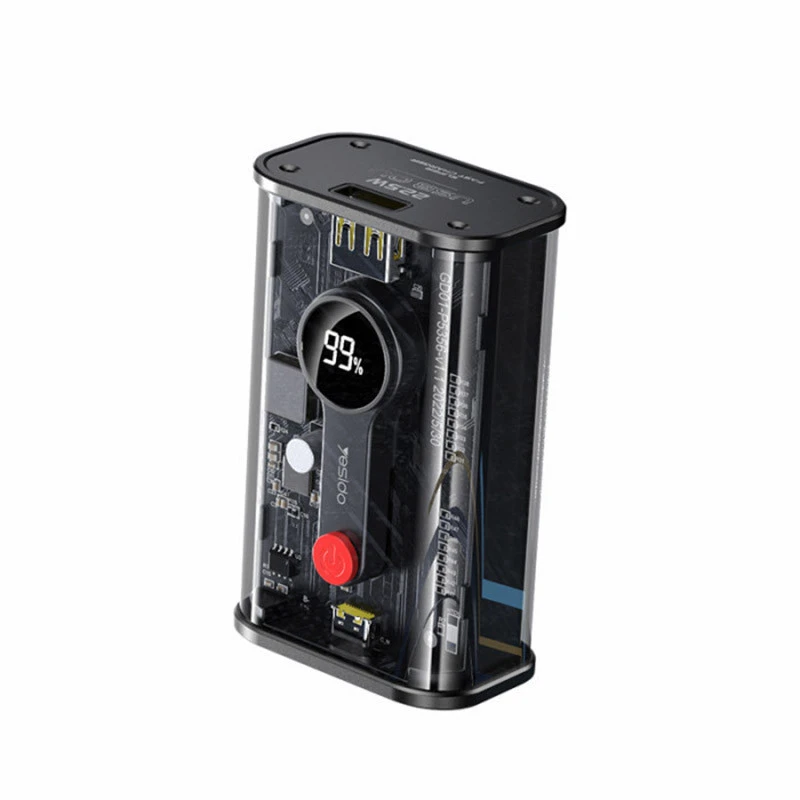 پاور بانک فست شارژ یسیدو YP35 QC3.0 PD 22.5W ظرفیت 10000 میلی آمپر ساعت