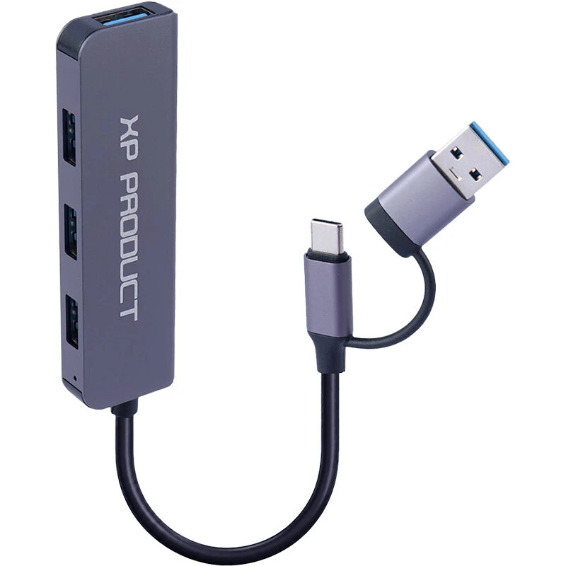 هاب 4 پورت Type-C / USB 3.0 ایکس پی پروداکت XP-H829U
