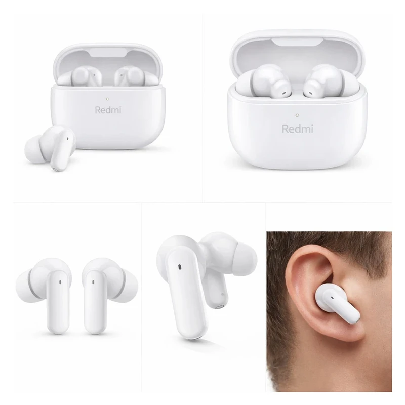 هندزفری بلوتوثی شیائومی مدل Redmi Buds 8 Active بی سیم با قابلیت حذف نویز