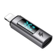 تبدیل پورت تایپ سی به لایتنینگ مک دودو مدل MCDODO OT-6100 با نمایشگر دیجیتال