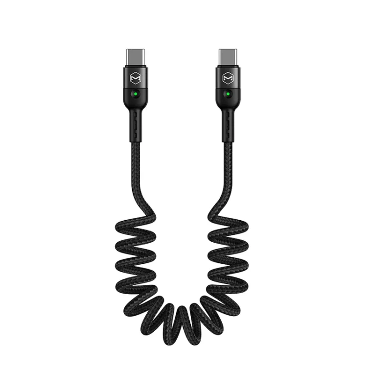 کابل شارژ و انتقال داده فنری تایپ سی به تایپ سی مک دودو مدل MCDODO CA-7860