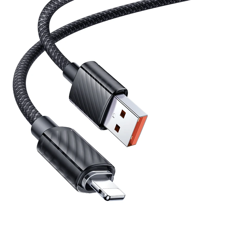 MCDODO CA-364 Fast Chrage PD 3A USB to Lightning Data Cable 1.2m Black