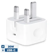 شارژر اپل 20 وات سه پین انگلیس اورجینال APPLE 20W
